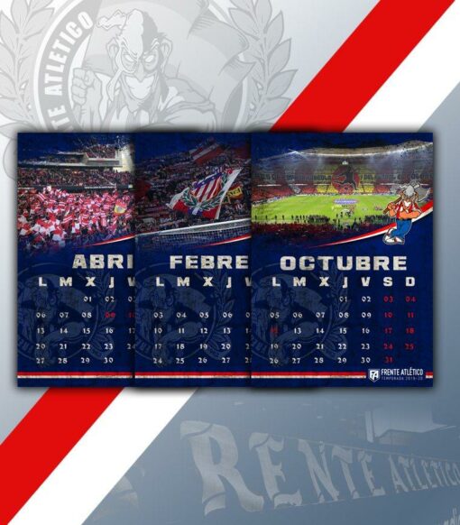 Calendario Frente Atlético