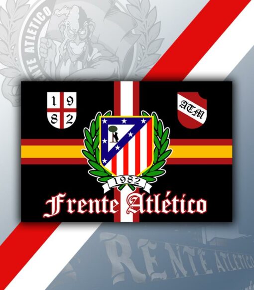 Bandera Negra Frente Atlético