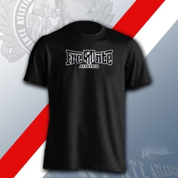 Camiseta negra "Frente Escudo"