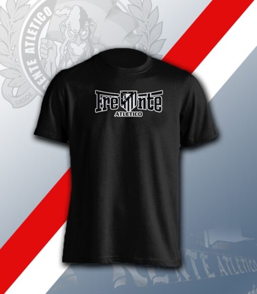 Camiseta negra "Frente Escudo"