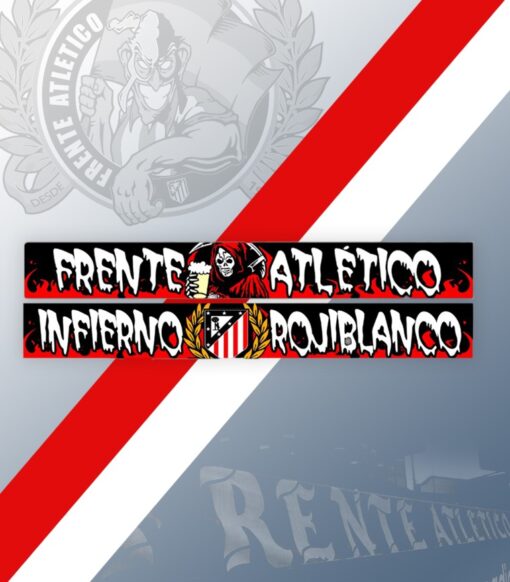 Bufanda INFIERNO ROJIBLANCO